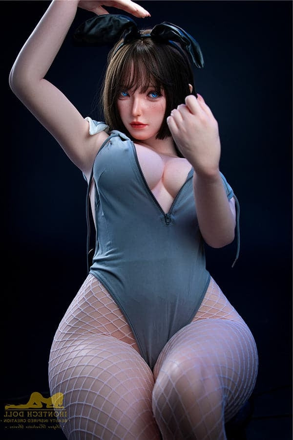 164cm/5ft5 F-Cup Big Breast Pretty Asian Busty Silicone Sex Doll - S16 Torso Irontech