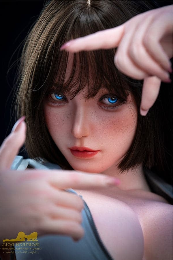 164cm/5ft5 F-Cup Big Breast Pretty Asian Busty Silicone Sex Doll - S16 Torso Irontech