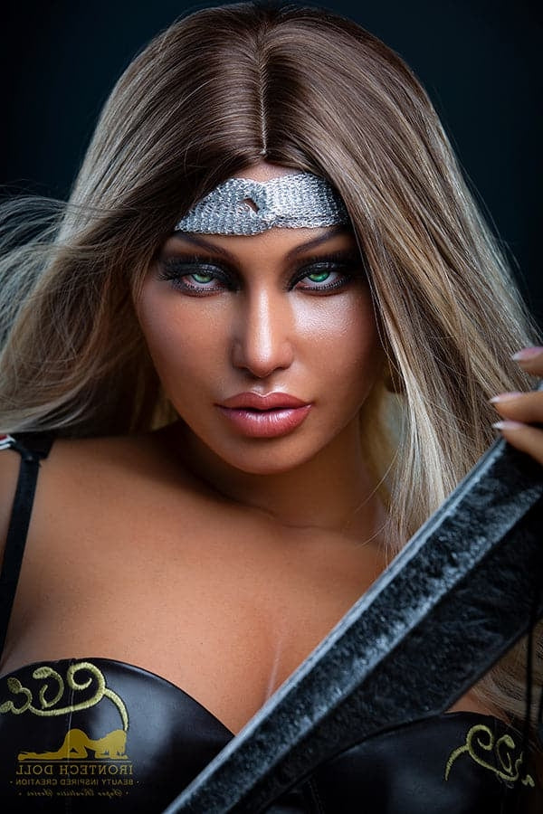 164cm/5ft5 F-cup Big Breast Cosplay Silicone Sex Doll - Hedy S26 Warri Torso Irontech