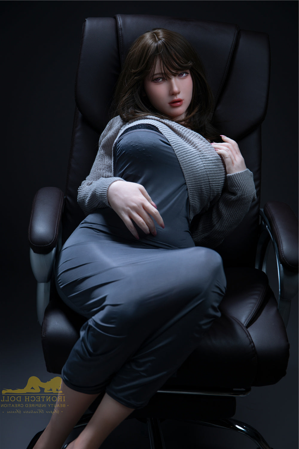 165cm/5ft5 G-cup Tall Bubble Butt Silicone Sex Doll – S1 Miya Irontech