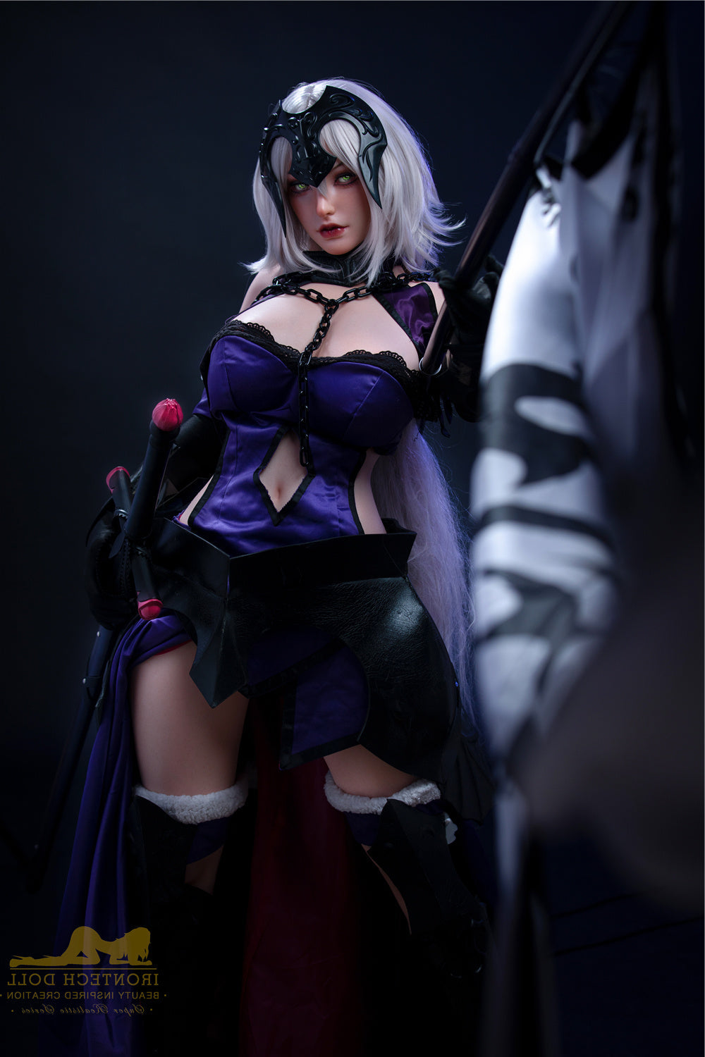 165cm/5ft5 G-cup Tall Huge Tits Silicone Sex Doll – S15 Eva Irontech