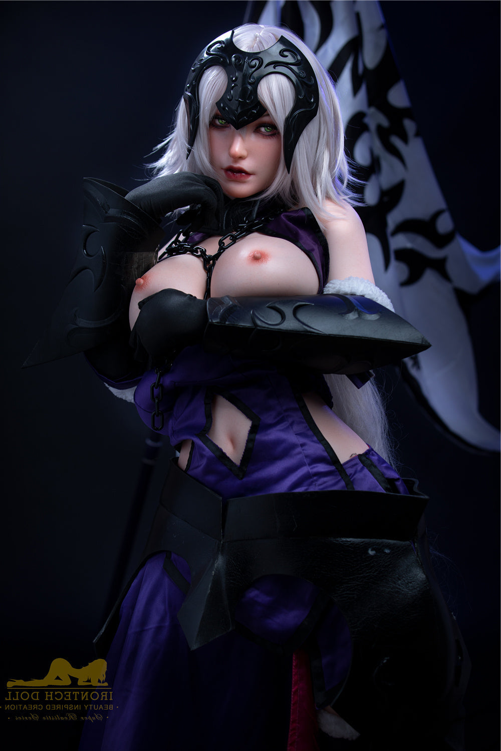 165cm/5ft5 G-cup Tall Huge Tits Silicone Sex Doll – S15 Eva Irontech