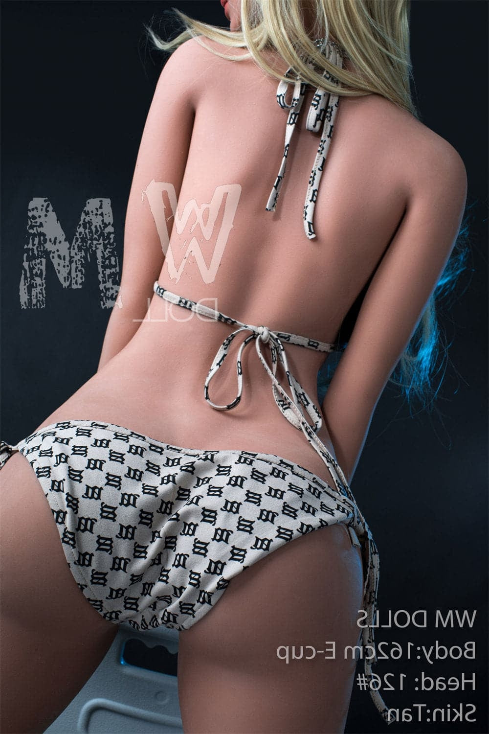 162cm/5ft4 E-cup Blonde Big Tits TPE Sex Doll with #126 Head WM