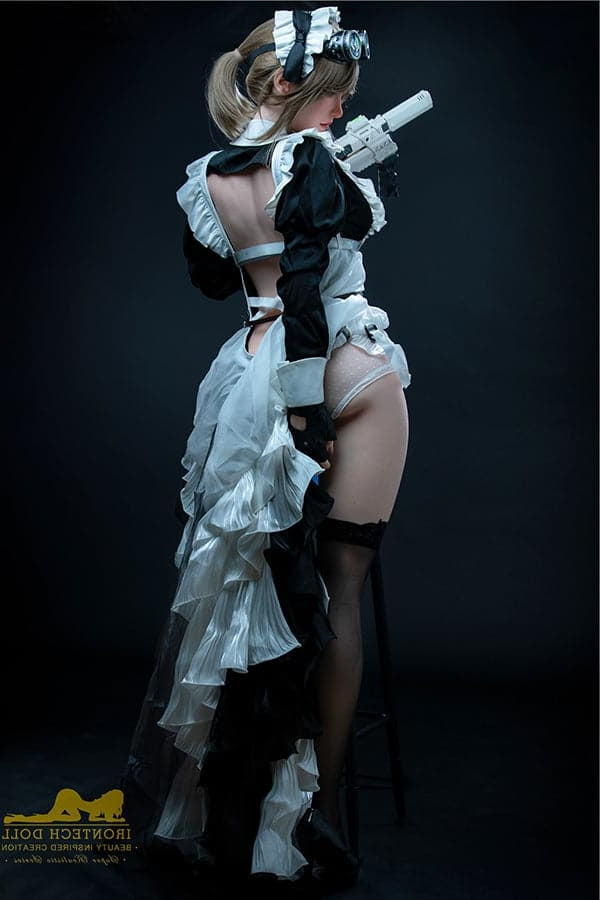 165cm/5ft5 G-cup Silicone Sex Doll – Eva S15 Servant Irontech