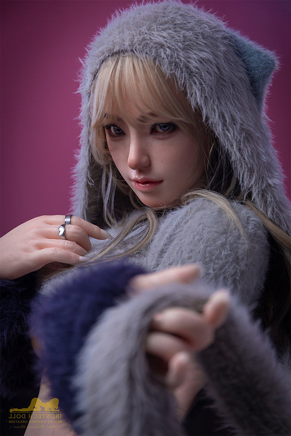 164cm/5ft5 Big Breast F-cup Silicone Sex Doll - S14 Miku Natural Irontech