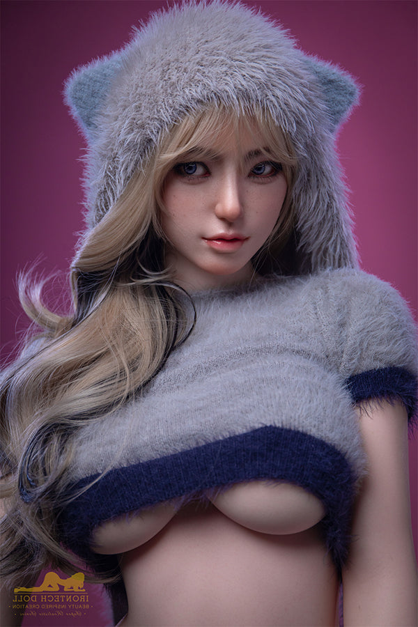 164cm/5ft5 Big Breast F-cup Silicone Sex Doll - S14 Miku Natural Irontech