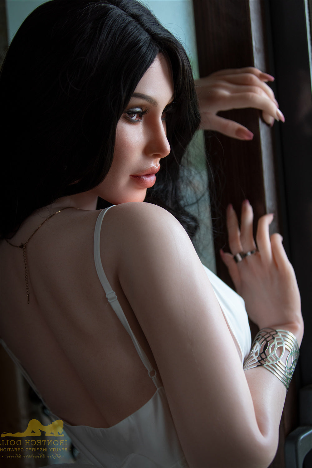 166cm/5ft5 D-cup European Bubble Butt Silicone Sex Doll - S26 Hedy Irontech