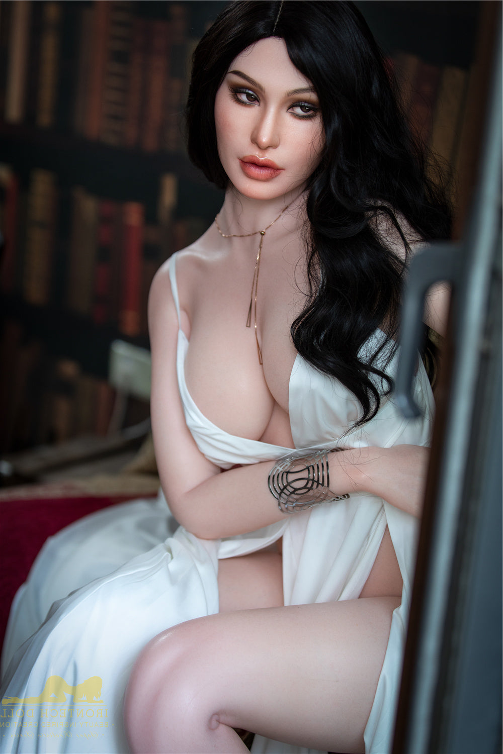 166cm/5ft5 D-cup European Bubble Butt Silicone Sex Doll - S26 Hedy Irontech