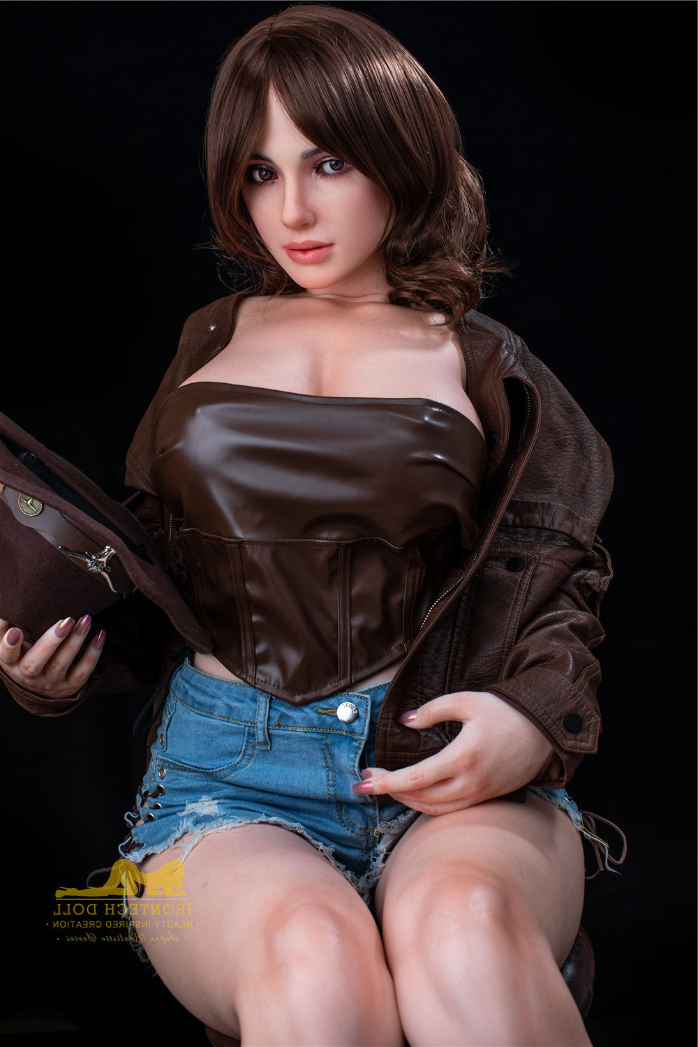 165cm/5ft5 G-cup Tall Bubble Butt Silicone Sex Doll – S17 Luna Irontech