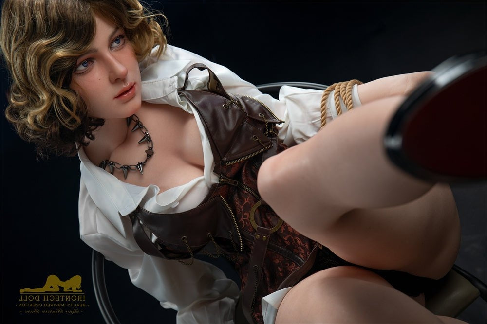 153cm/5ft F-Cup Big Boobs Natural Bubble Butt Silicone Sex Doll - S29 Torso Irontech