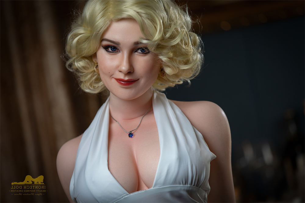 164cm/5ft5 F-cup Silicone Sex Doll – S12 Carmel Irontech