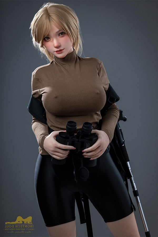 165cm/5ft5 G-Cup Japanese Full Body Tall Silicone Sex Doll - S32 Kitty Irontech