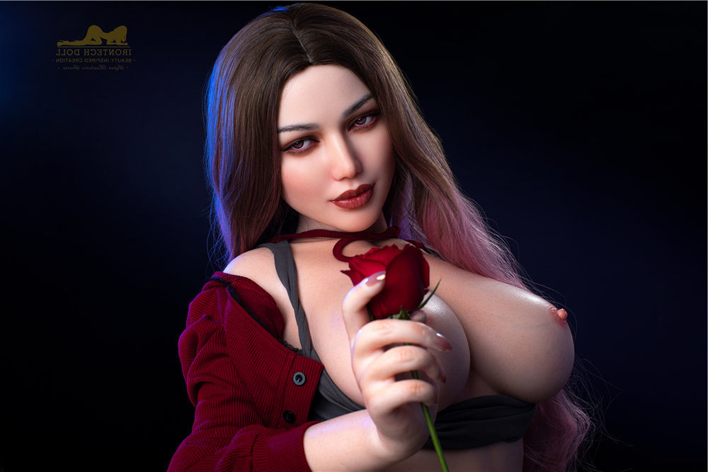 165cm/5ft5 G-cup Tall Bubble Butt Silicone Sex Doll – S13 Celine Irontech