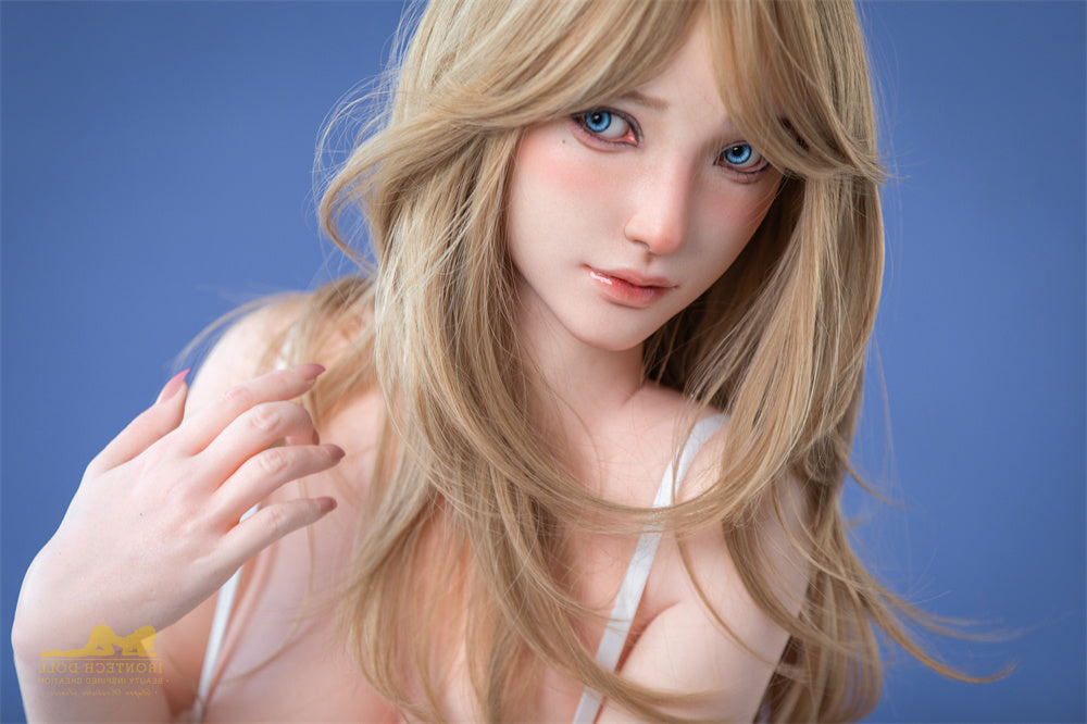 165cm/5ft5 G-cup Tall Huge Tits Silicone Sex Doll – Natural S32 Kitty Torso Irontech