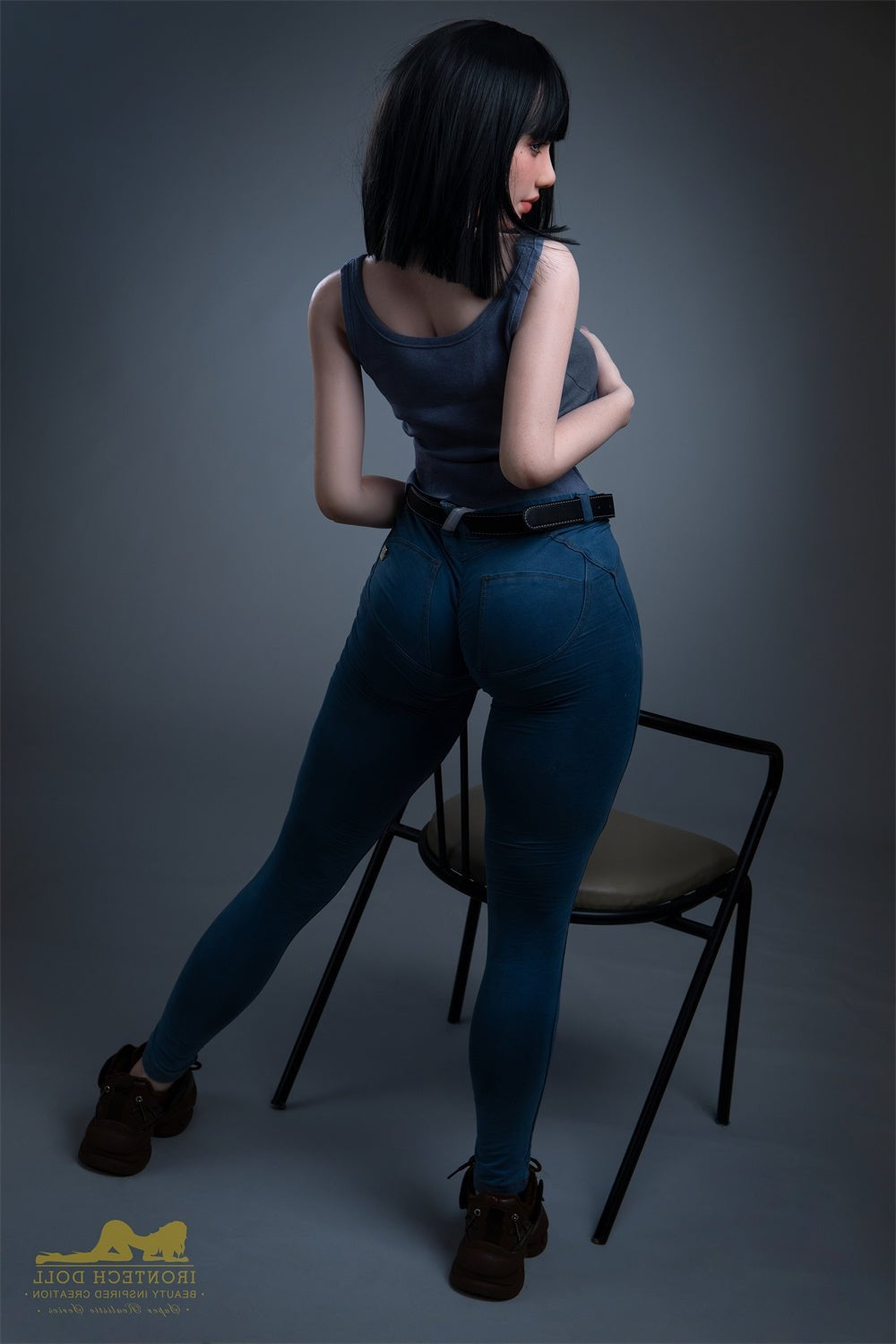 153cm/5ft F-Cup Korean Big Tits Silicone Lady Sex Doll - S30 Rita Irontech