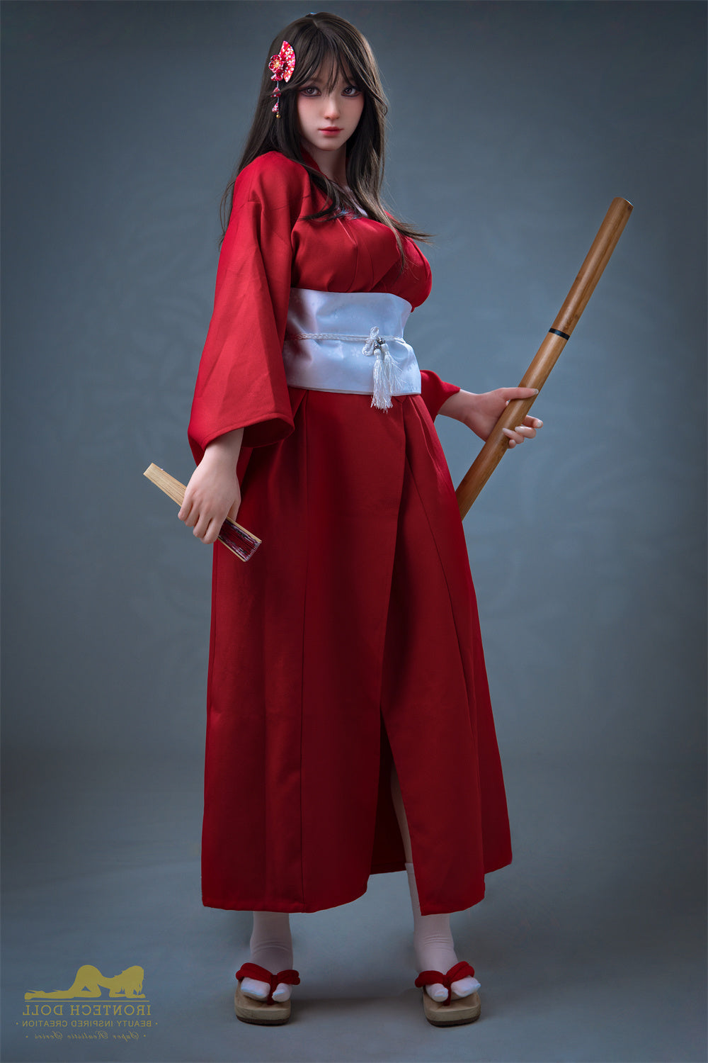 164cm/5ft5 Big Boobs F-cup Japanese Silicone Sex Doll – S24 Miyuki Nat Torso Irontech