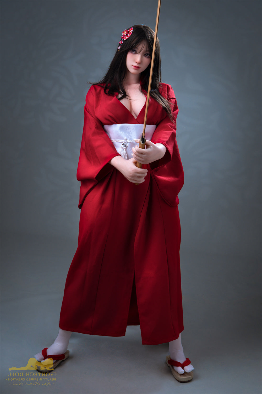 164cm/5ft5 Big Boobs F-cup Japanese Silicone Sex Doll – S24 Miyuki Nat Torso Irontech