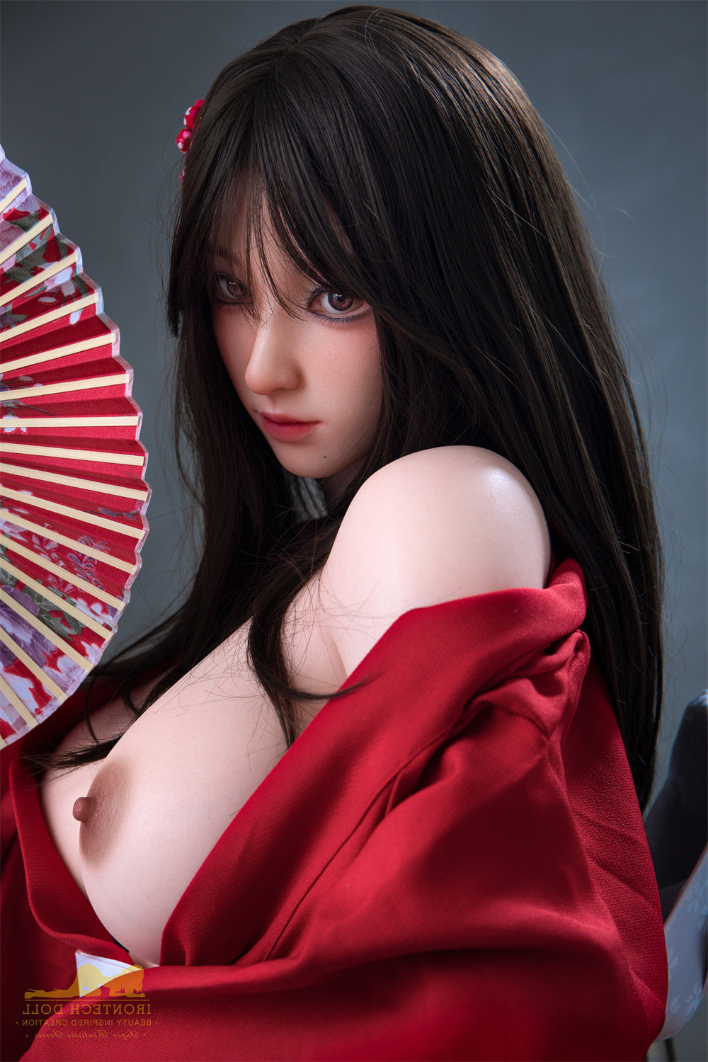 164cm/5ft5 Big Boobs F-cup Japanese Silicone Sex Doll – S24 Miyuki Nat Torso Irontech