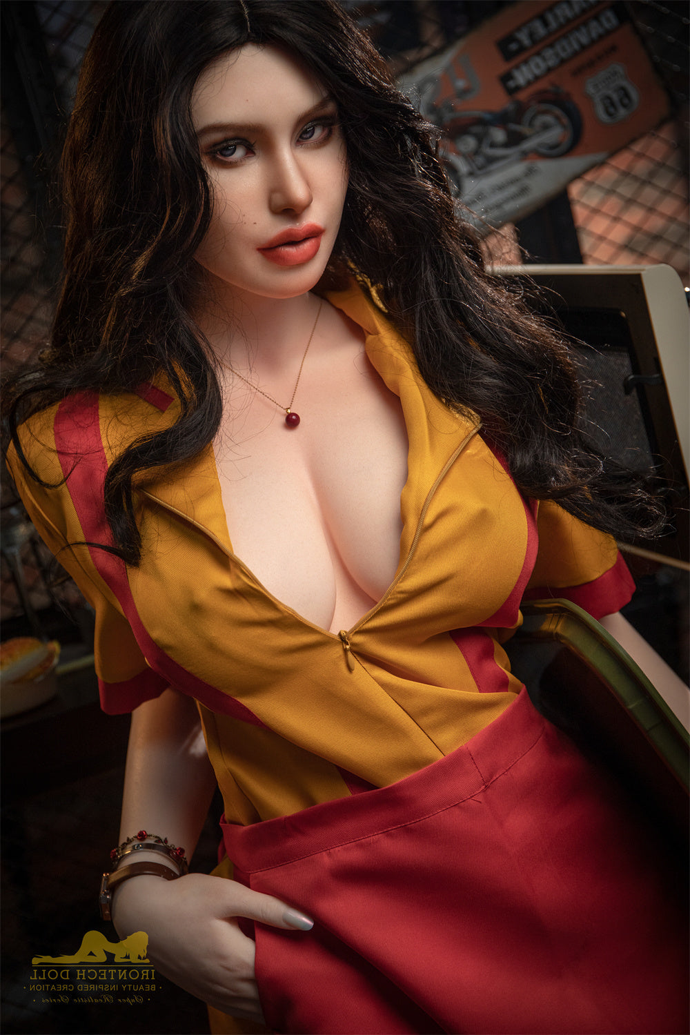 164cm/5ft5 F-cup Silicone Sex Doll – S19 Belle Natural Irontech