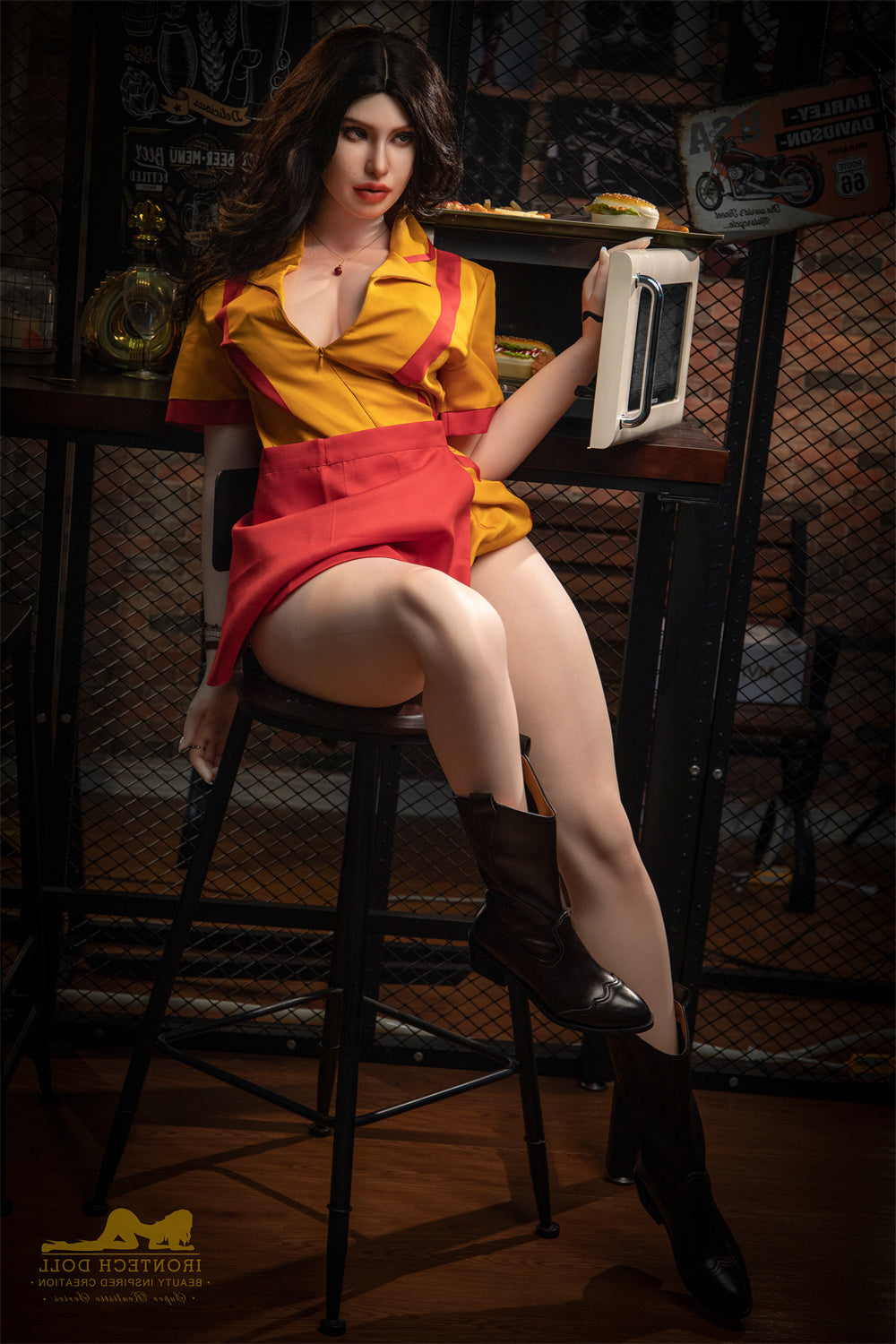 164cm/5ft5 F-cup Silicone Sex Doll – S19 Belle Natural Irontech