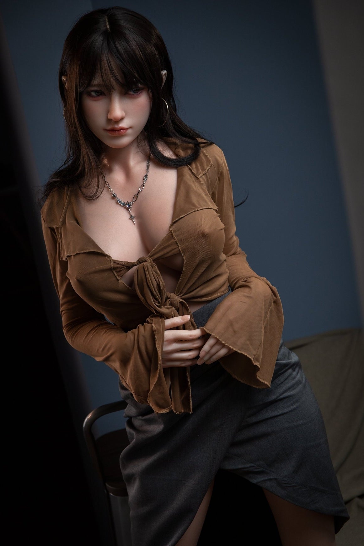 US In Stock - 170cm/5ft7 D-cup Japanese Silicone Head Sex Doll A60 - B Torso JX