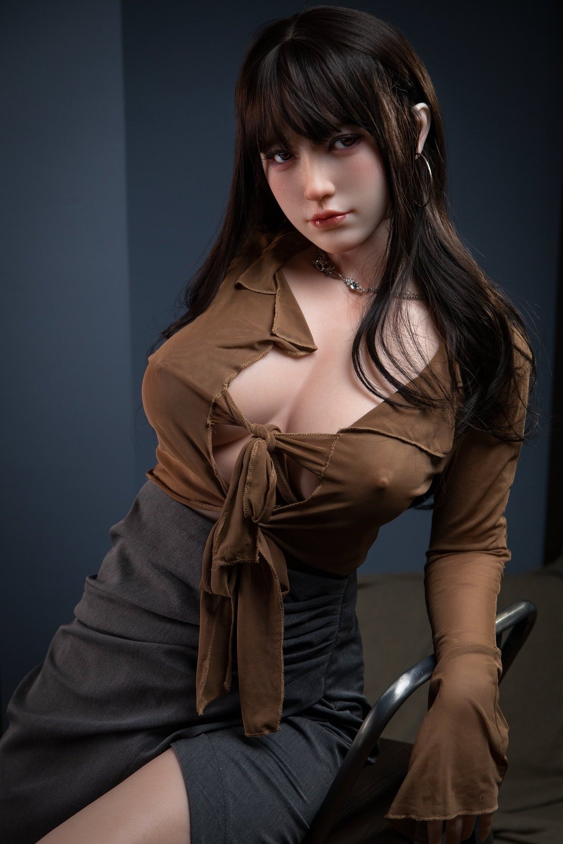 US In Stock - 170cm/5ft7 D-cup Japanese Silicone Head Sex Doll A60 - B Torso JX