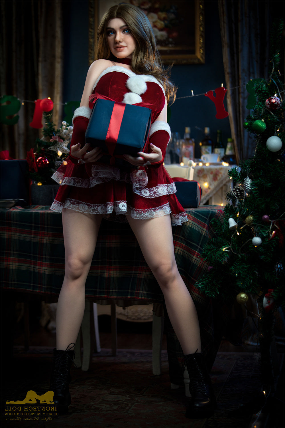 165cm/5ft5 G-cup Tall Huge Tits Bubble Butt Silicone Sex Doll – S27 Iv Torso Irontech