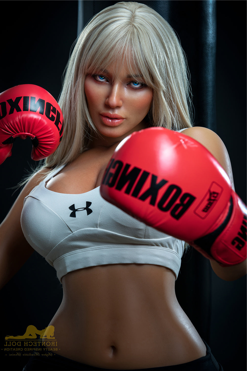 164cm/5ft5 F-cup Big Breast Silicone Sex Doll - S26 Hedy Irontech