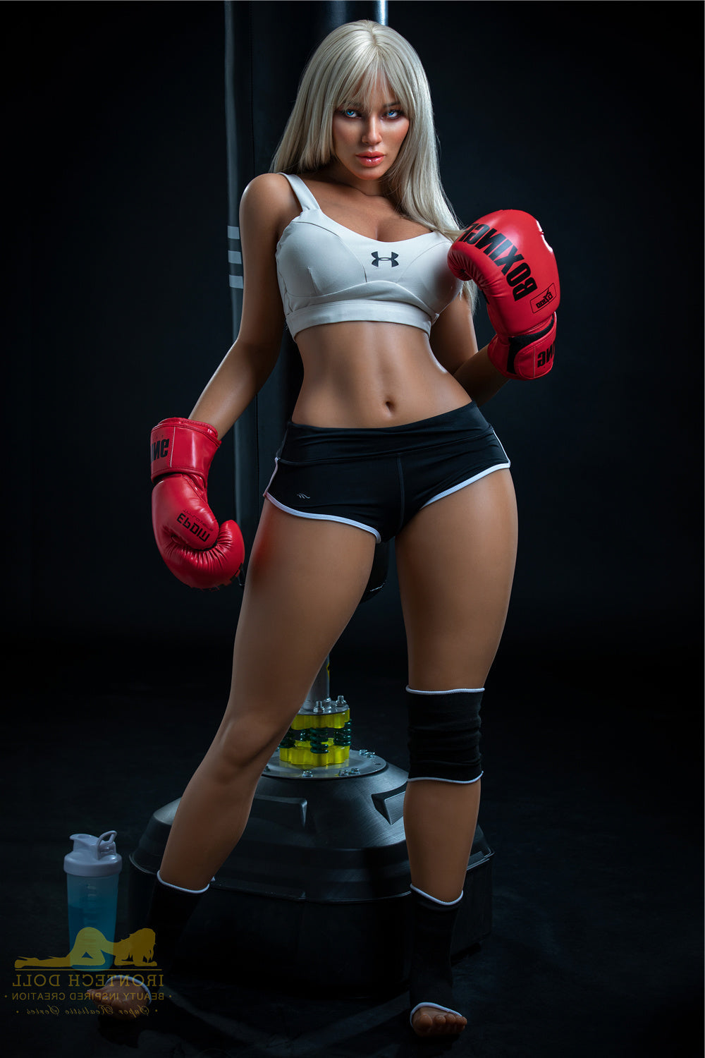 164cm/5ft5 F-cup Big Breast Silicone Sex Doll - S26 Hedy Irontech