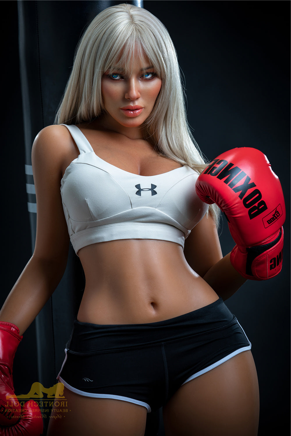 164cm/5ft5 F-cup Big Breast Silicone Sex Doll - S26 Hedy Irontech