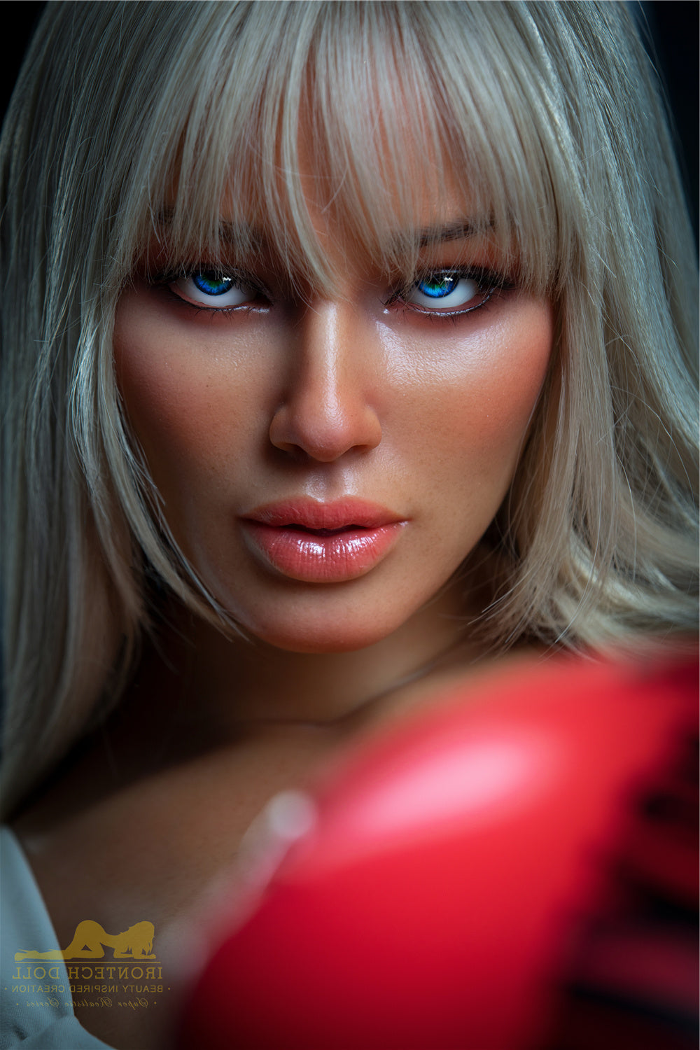 164cm/5ft5 F-cup Big Breast Silicone Sex Doll - S26 Hedy Irontech