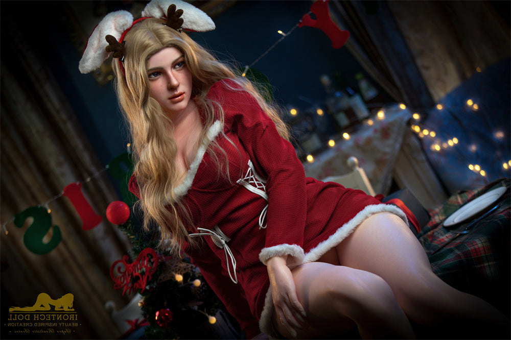 164cm/5ft5 F-cup Silicone Sex Doll – S29 Fenny Christmas Irontech