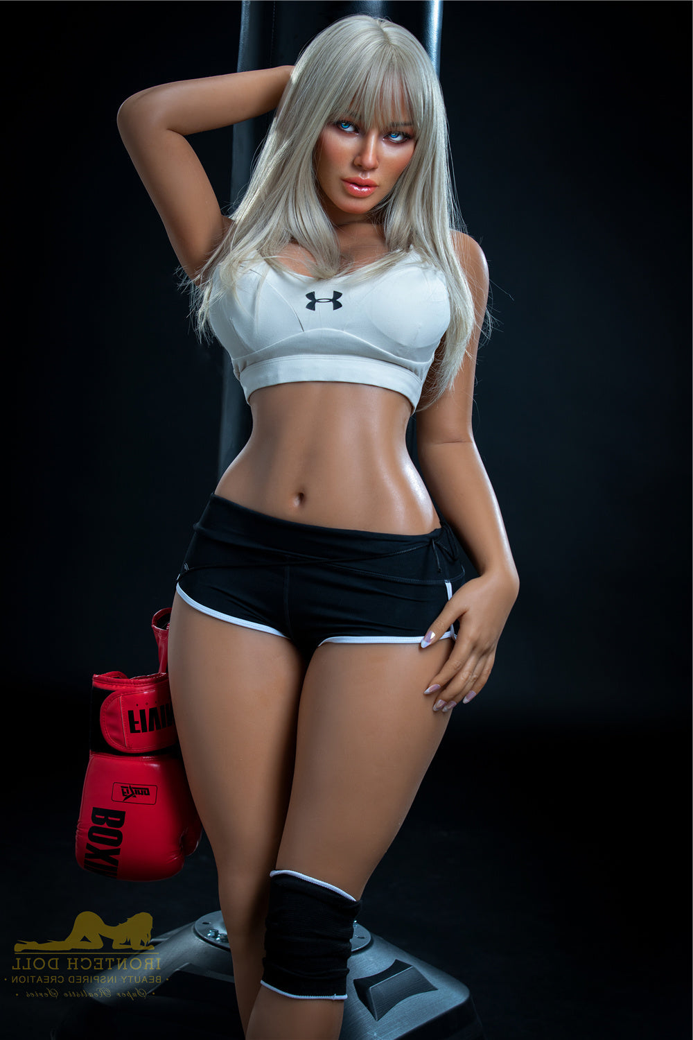 164cm/5ft5 F-cup Big Breast Silicone Sex Doll - S26 Hedy Irontech