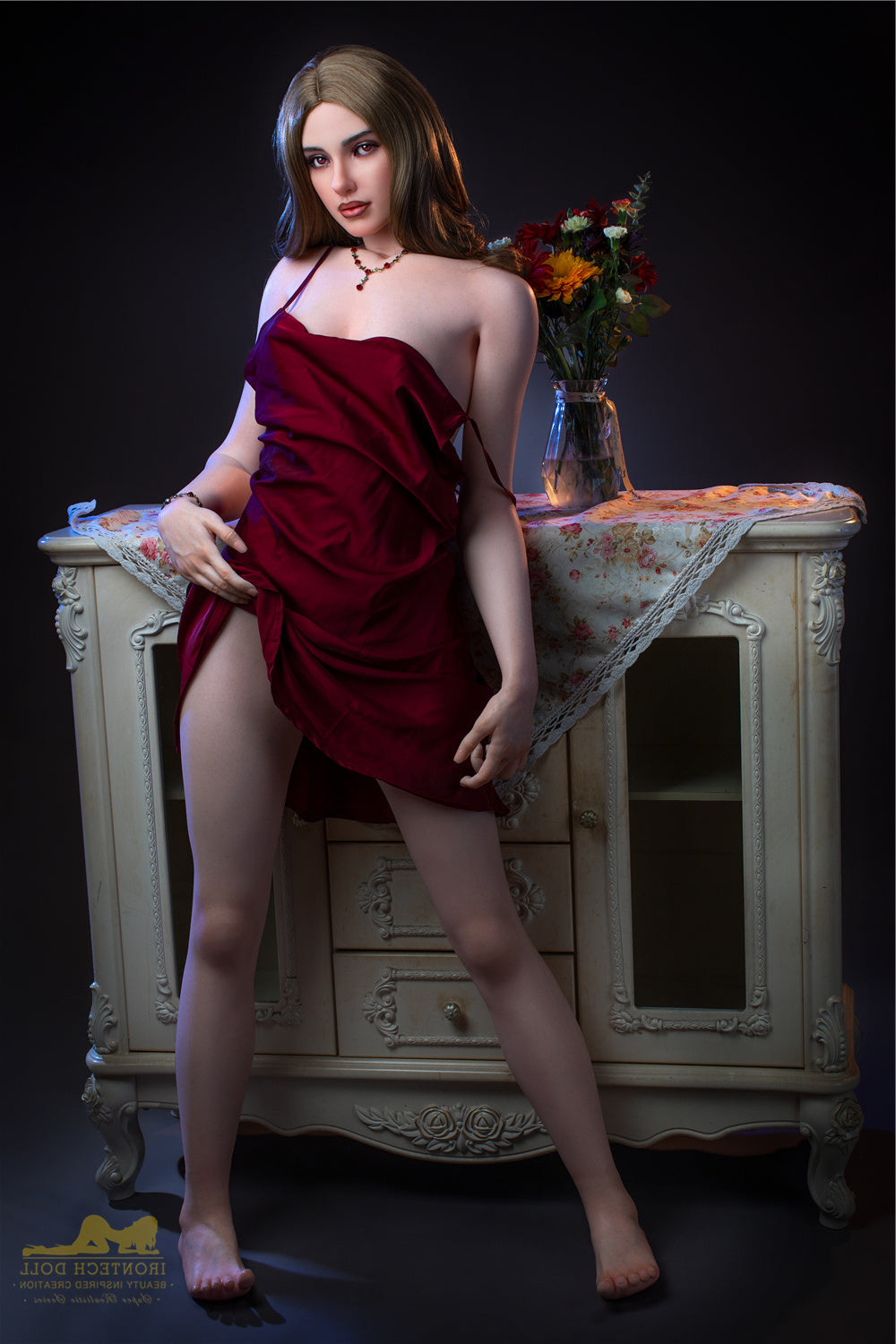 168cm/5ft6 B-Cup European Tall Real Silicone Sex Doll - S17 Luna Irontech