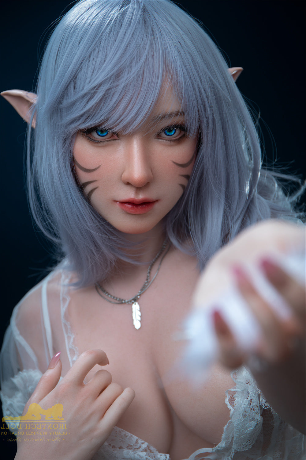 166cm/5ft5 D-cup Tall Bubble Butt Silicone Sex Doll - S6 Candy Irontech