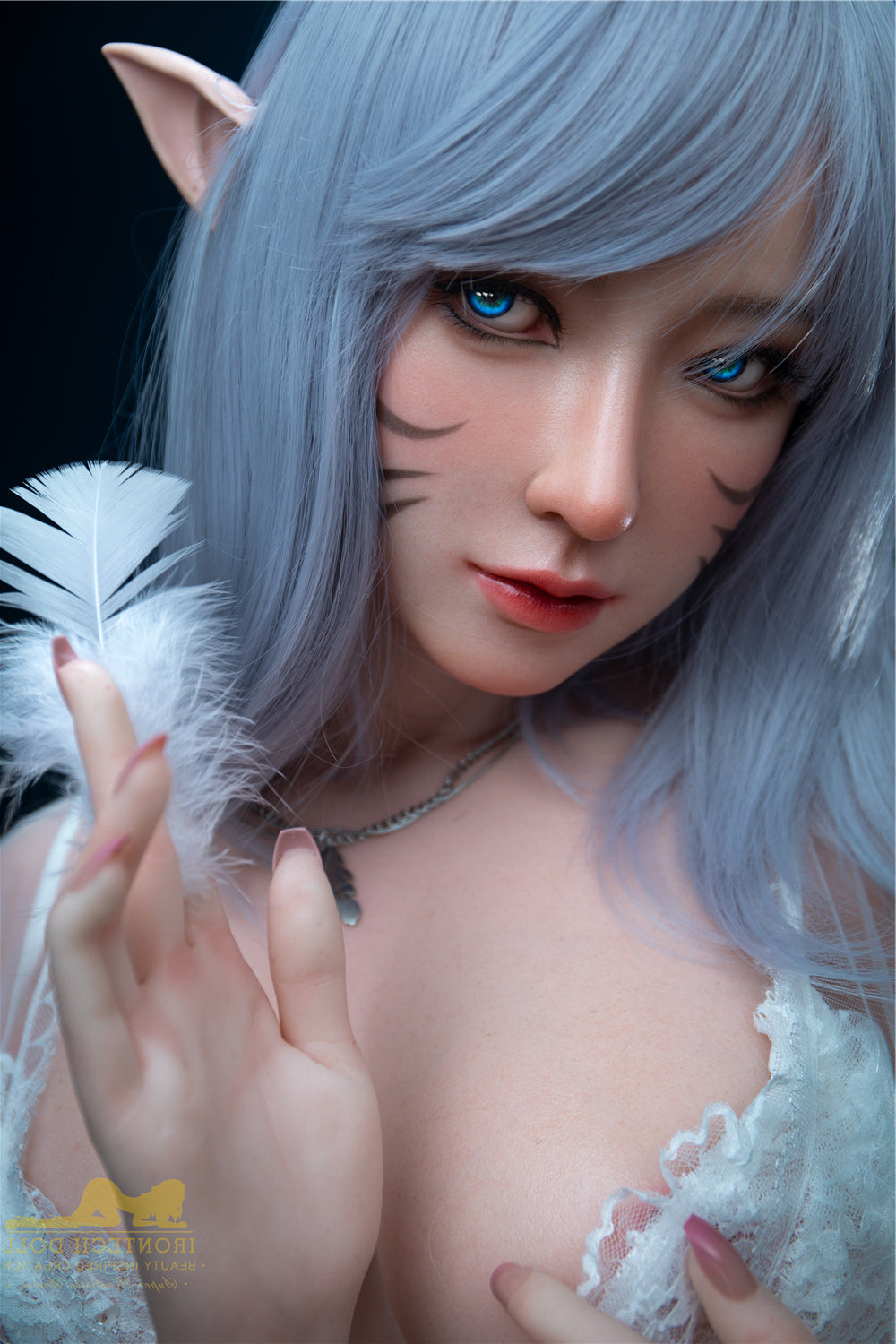 166cm/5ft5 D-cup Tall Bubble Butt Silicone Sex Doll - S6 Candy Irontech