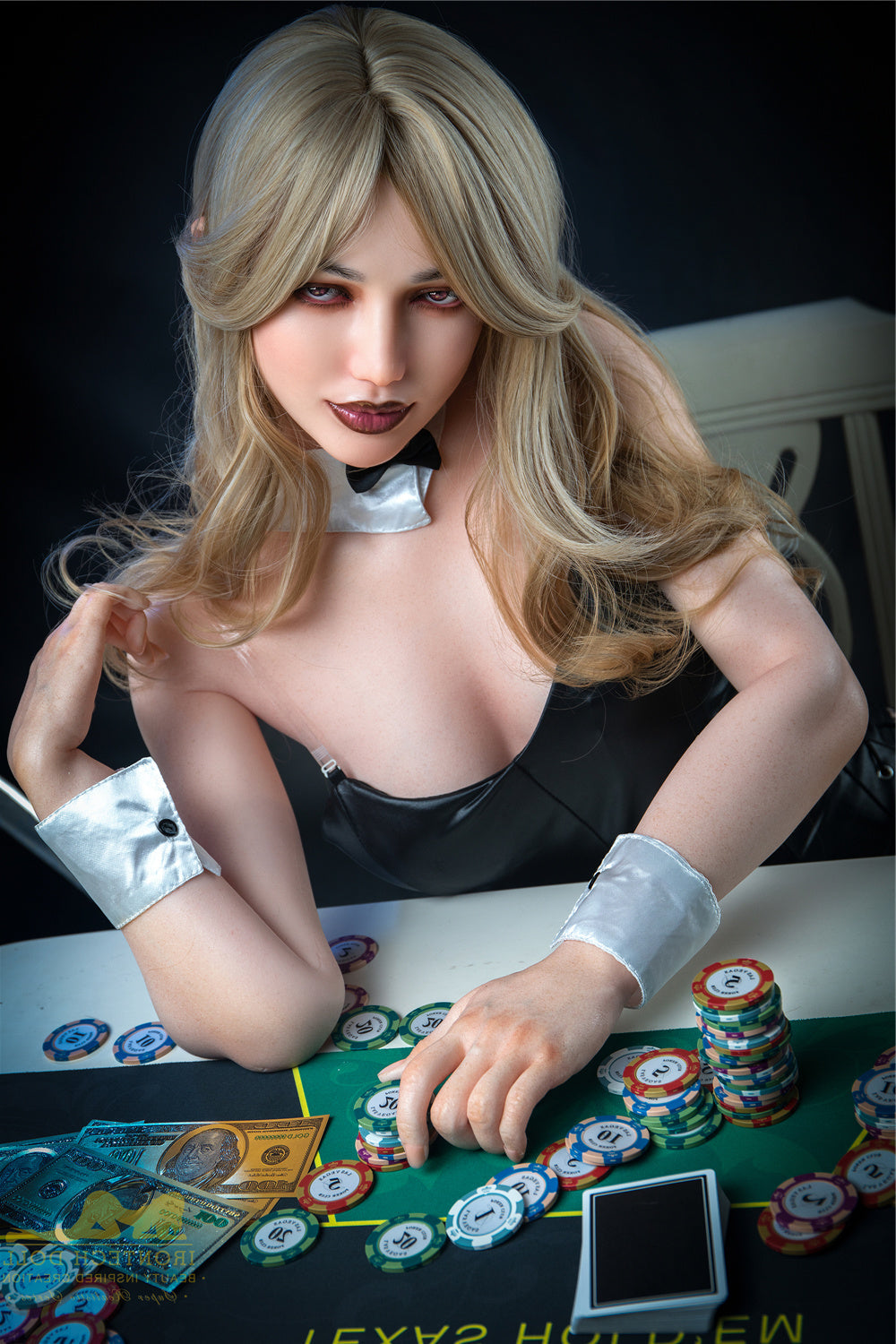 168cm/5ft6 B-Cup Blonde Tall Lifelike Silicone Sex Doll - Celine S13 N Torso Irontech