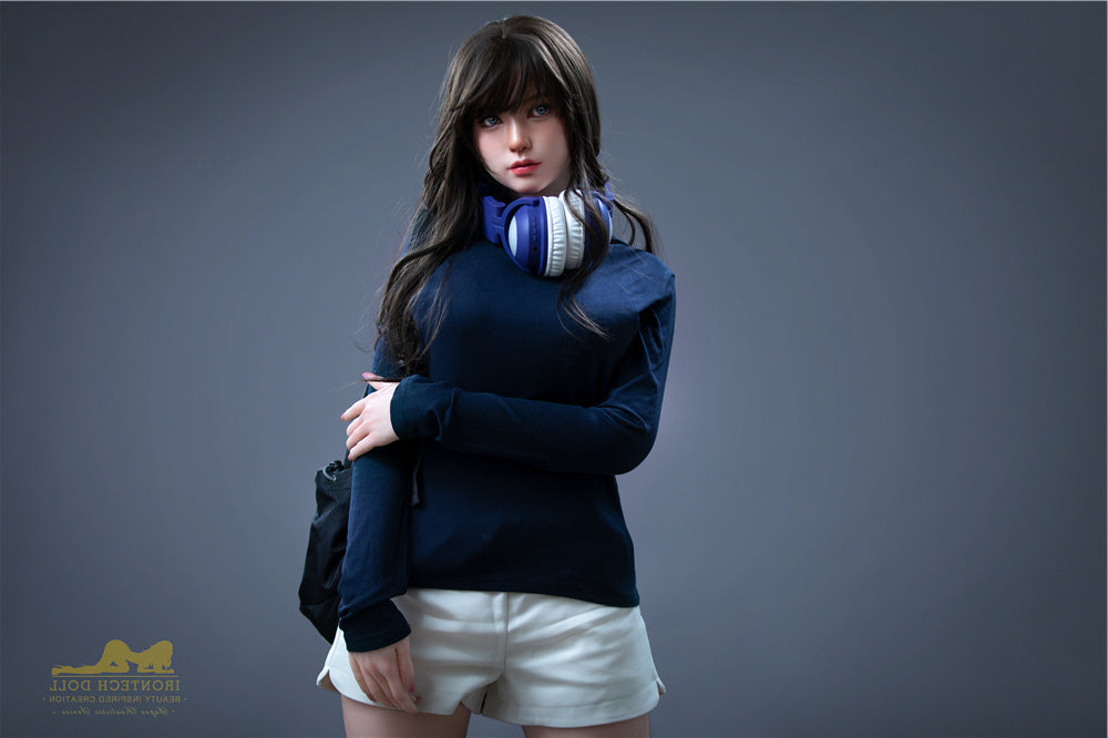 166cm/5ft5 D-cup Japanese Bubble Butt Silicone Sex Doll - S10 Misa Irontech