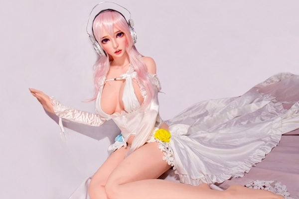 150cm/4ft11 Elf Ears Anime Silicone Sex Doll - ElsaBabe