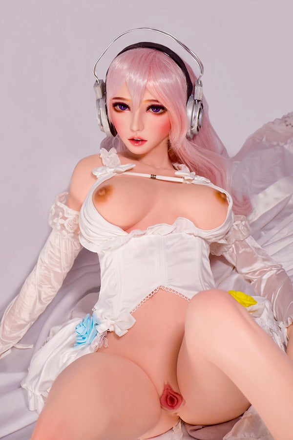 150cm/4ft11 Elf Ears Anime Silicone Sex Doll - ElsaBabe