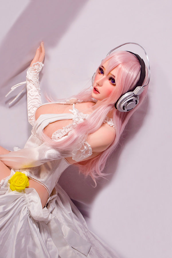 150cm/4ft11 Elf Ears Anime Silicone Sex Doll - ElsaBabe