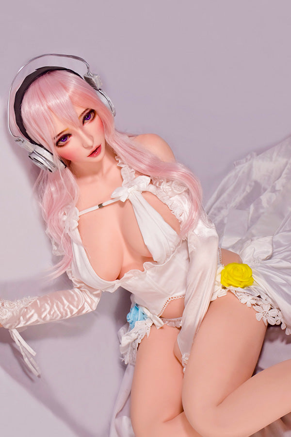 150cm/4ft11 Elf Ears Anime Silicone Sex Doll - ElsaBabe