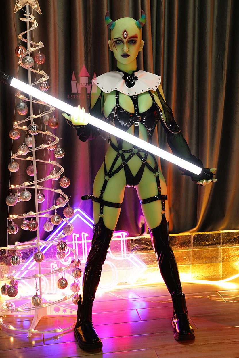 168cm/5ft6 E-cup Big Boobs Alien Sex Doll - #A4 TPE Dolls Castle