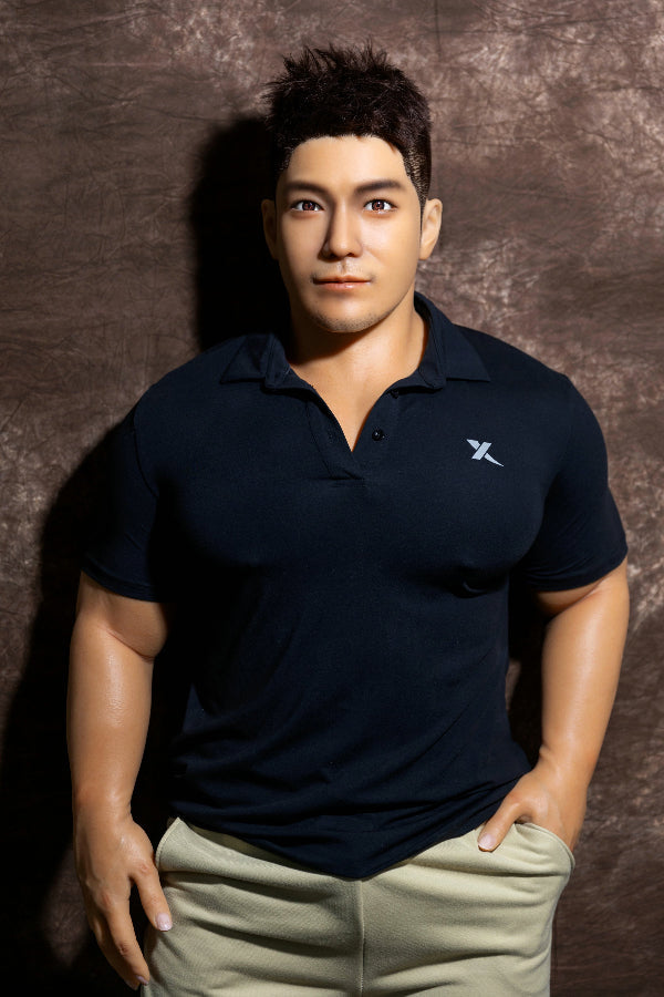 170cm/5ft7 Realistic Male Silicone Sex Doll - Bear Coach QiTa