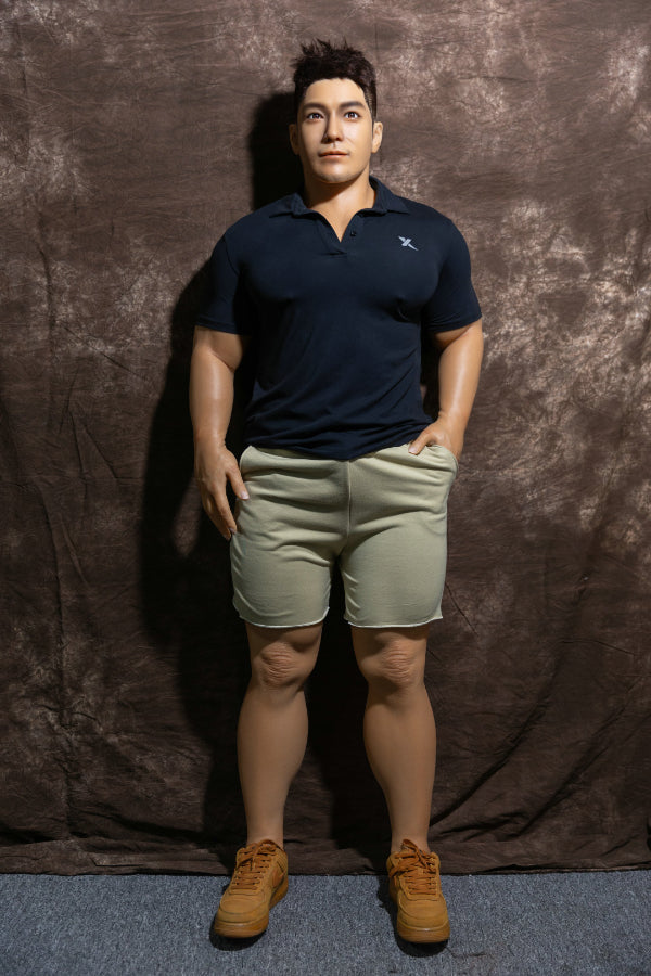 170cm/5ft7 Realistic Male Silicone Sex Doll - Bear Coach QiTa