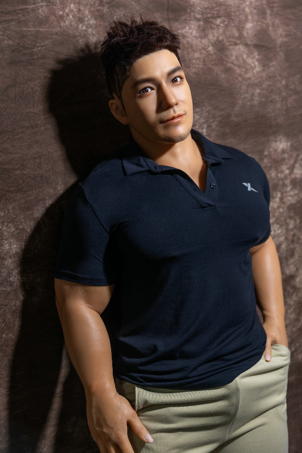 170cm/5ft7 Realistic Male Silicone Sex Doll - Bear Coach QiTa