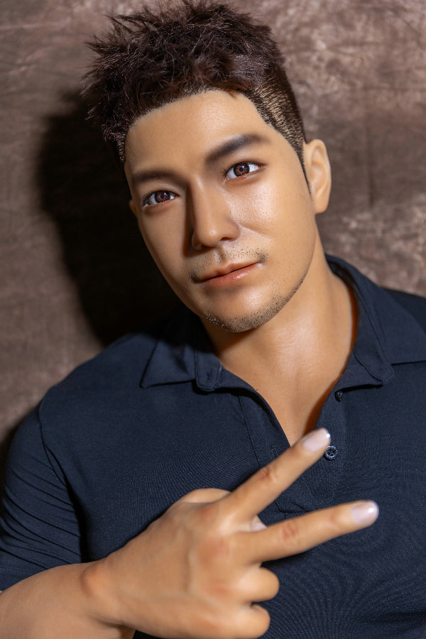 170cm/5ft7 Realistic Male Silicone Sex Doll - Bear Coach QiTa