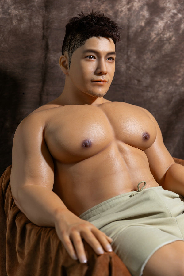 170cm/5ft7 Realistic Male Silicone Sex Doll - Bear Coach QiTa