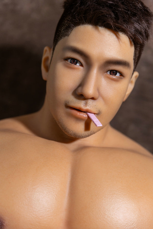 170cm/5ft7 Realistic Male Silicone Sex Doll - Bear Coach QiTa