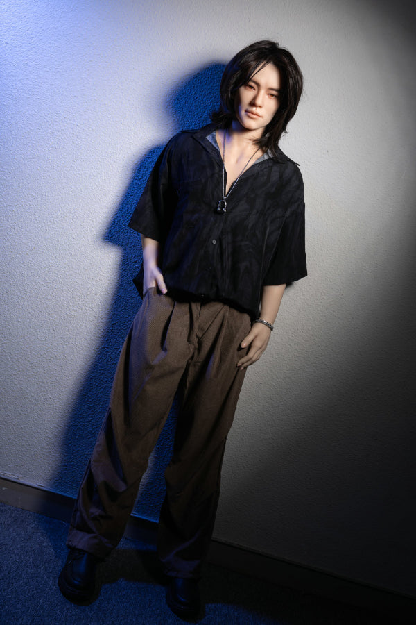 177cm/5ft9 Realistic Male Silicone Sex Doll - JIN QiTa